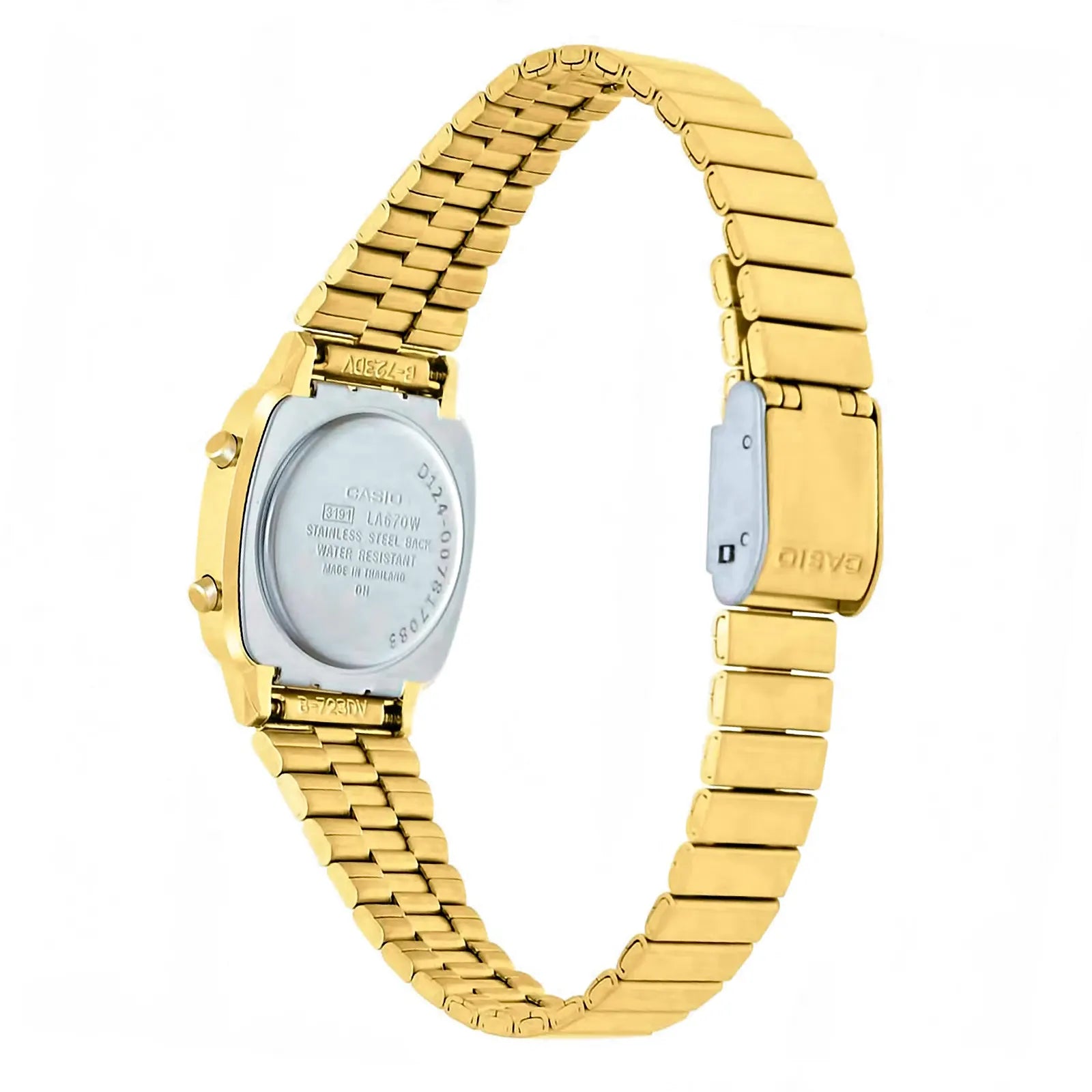 Emoción Especificado Permiso Casio LA670WGA-1DF Reloj Digital Mujer, Dorado - CAPRI LUSSO Sunglasses &  Watches